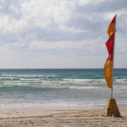 Point Lookout SLSC Lifesaving Flags